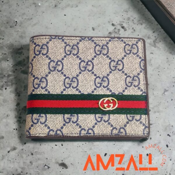 GG Short Wallet Blue